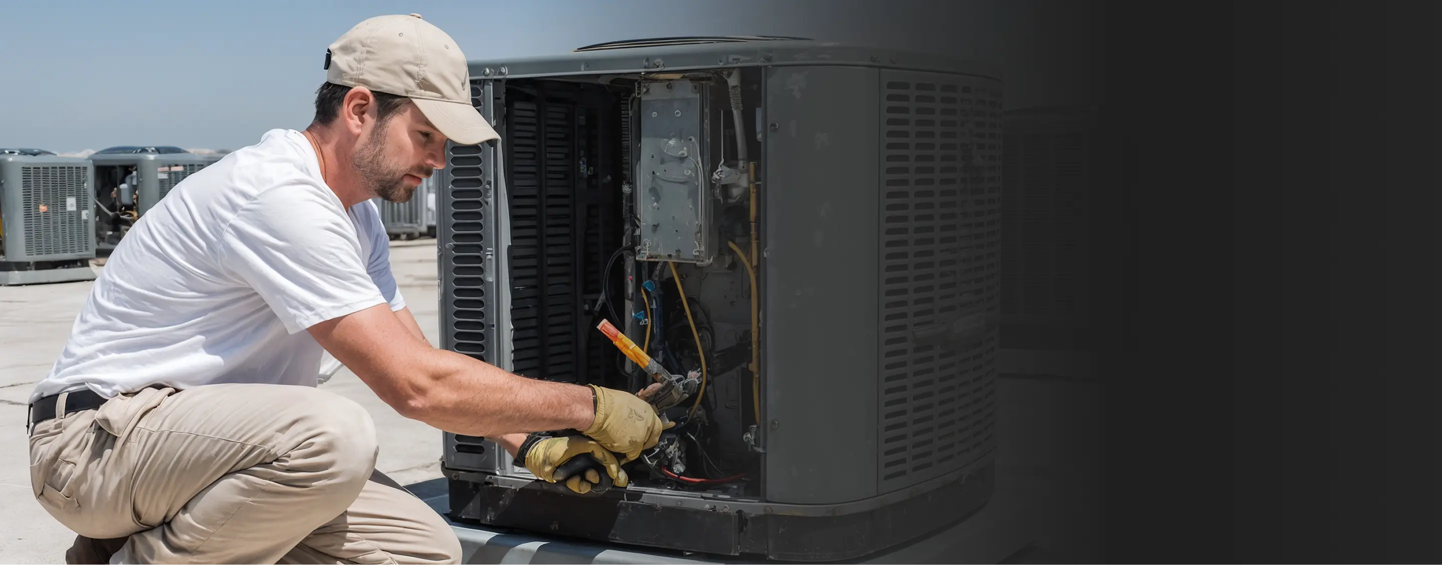 Instalação de mini split sem dutos