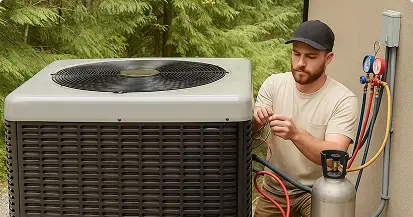 Instalação de HVAC comercial