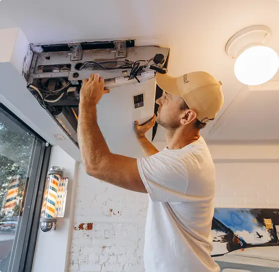 Serviços comerciais de HVAC