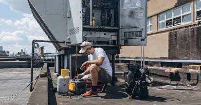 Reparo de HVAC comercial