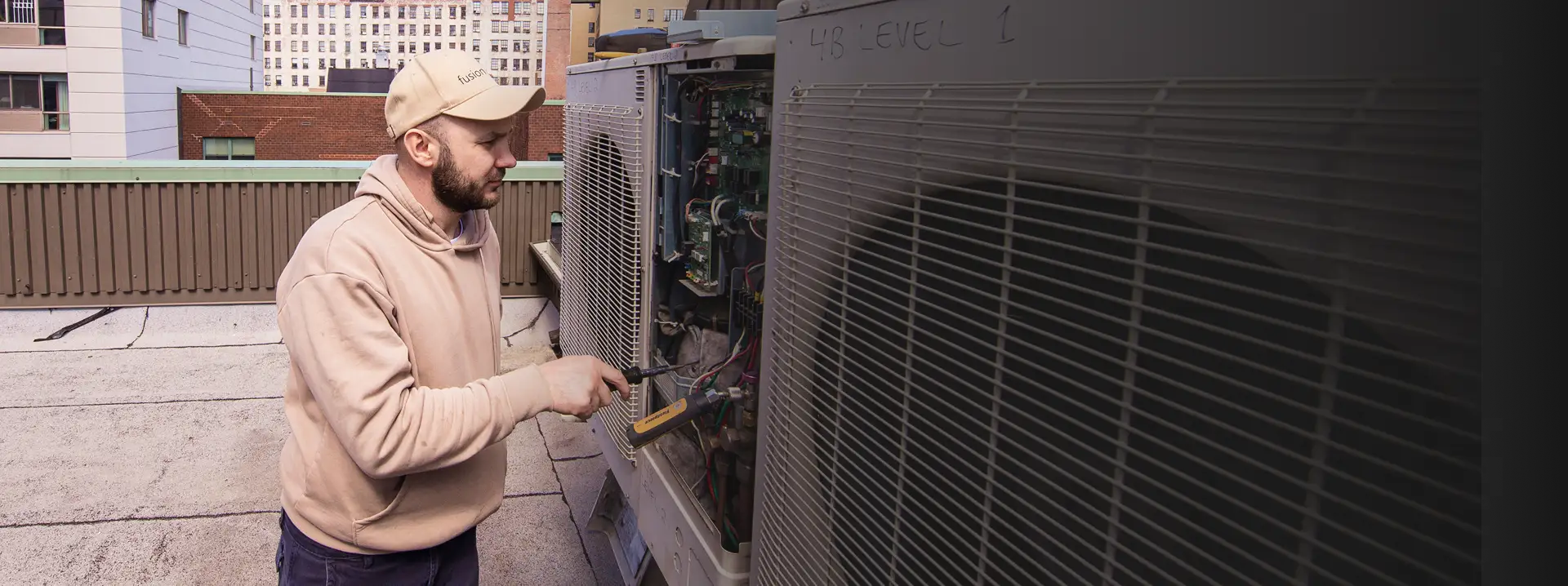 Reparo de HVAC comercial