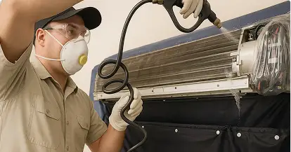 Manutenção de HVAC comercial
