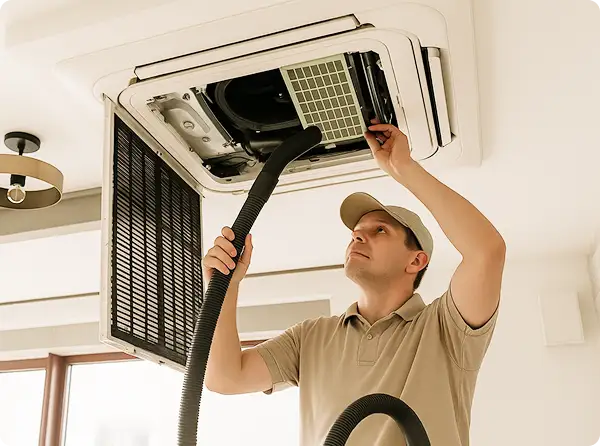 Dutos de HVAC residencial