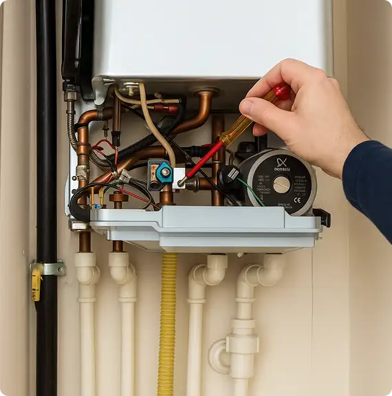 Reparo de forno comercial