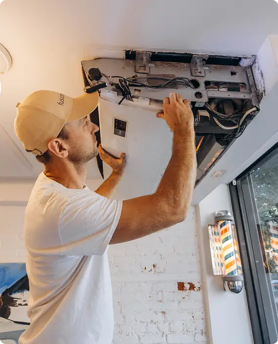 Instalação de mini-split sem dutos